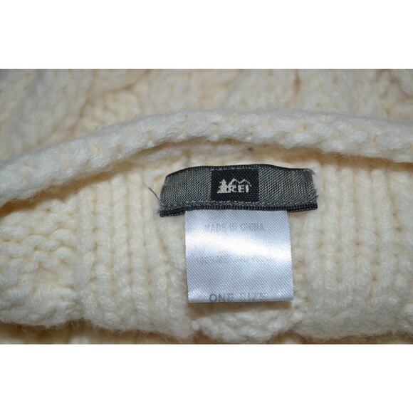 REI Women's Newsboy Cable Knit 100% Merino Wool - Picture 4 of 4